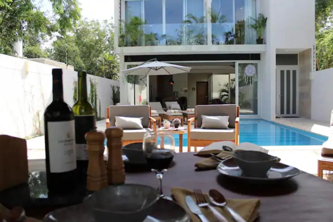 בית נופש הוילה טולום Casa Cuatro Vientos